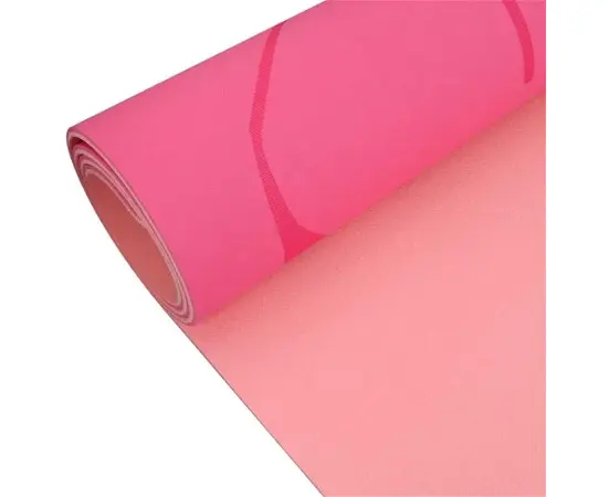 Коврик для йоги LifeFit Lotos Duo 183x58x0.6 см розовый