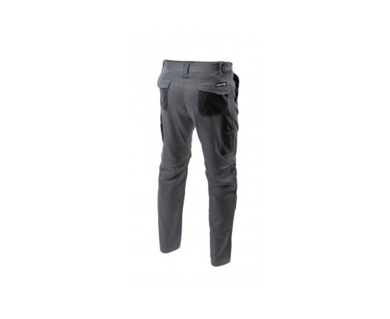 Gray work trousers Hogert HT5K279 2XL