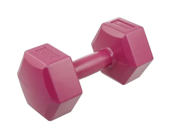Dumbbells LIFEFIT 3kg 1pcs dark red