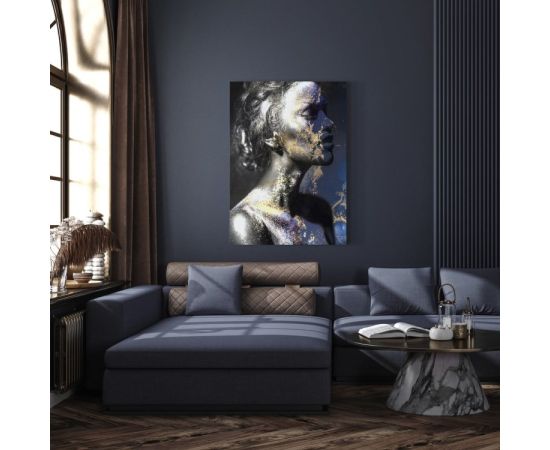 Картина на холсте Styler SILVER 70X100 ST650 BLUE&