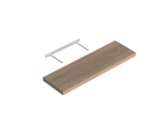 Shelf with hidden fastening oak sonoma VELANO 65117 800x250 mm