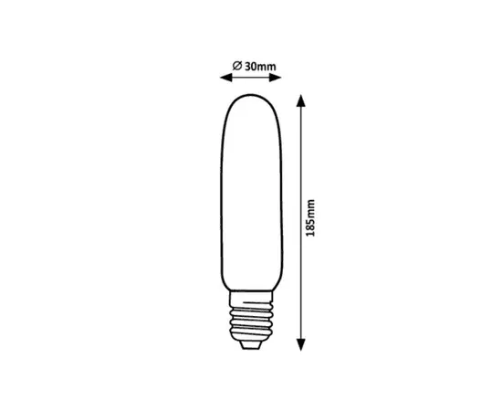 Lamp Rabalux LED E27 5W 3000K T30 h185 Filament 79007