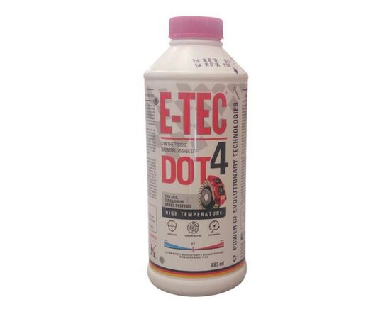 Brake fluid E-TEC DOT-4 0.485 l