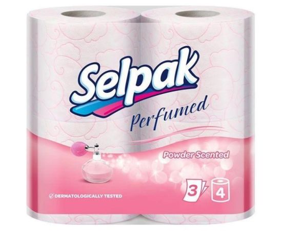 ტუალეტის ქაღალდი Selpak სურნელოვანი 4 ც