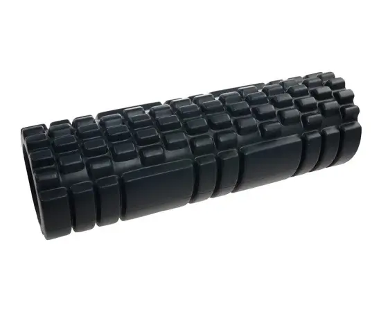 Роллер для массажа LifeFit Yoga roller A11 45x14 см черный