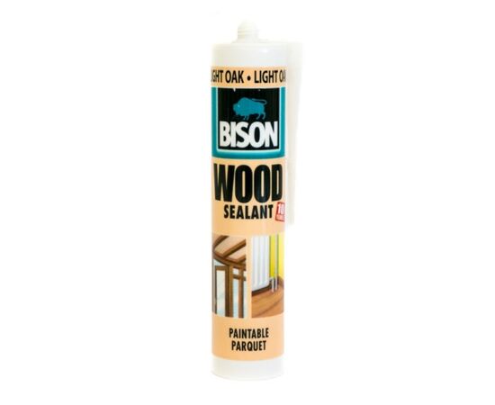 Герметик для дерева Bison Wood Sealant 300 мл светлый дуб