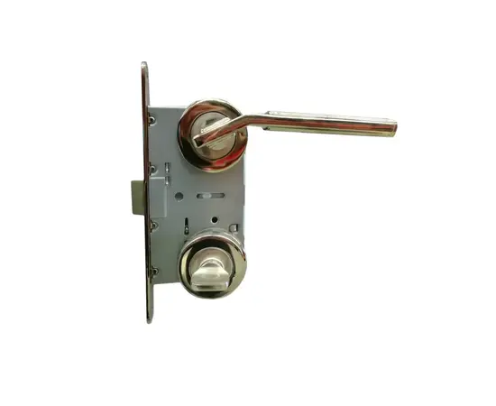 Set handle and WC lock BT Group EFES AGB 70 mm. nickel