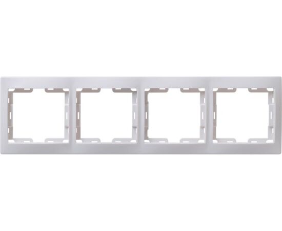 Frame IEK EMK40-K01-DM 4 horizontal white