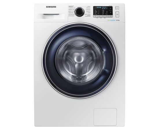 Стиральная машина Samsung WW80J5545FW/LP EcoBubble 85x60x55 см
