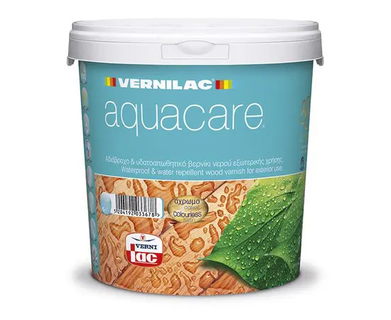 Лак акриловый по дереву Vernilac Aquacare шелковистый 3302 2.5 л