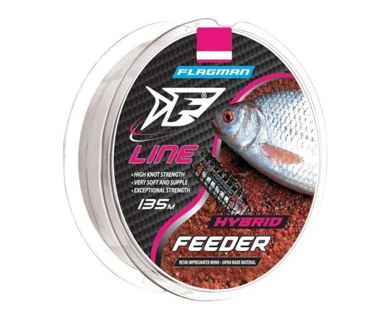 Леска Flagman Feeder 135 м 0.22 мм