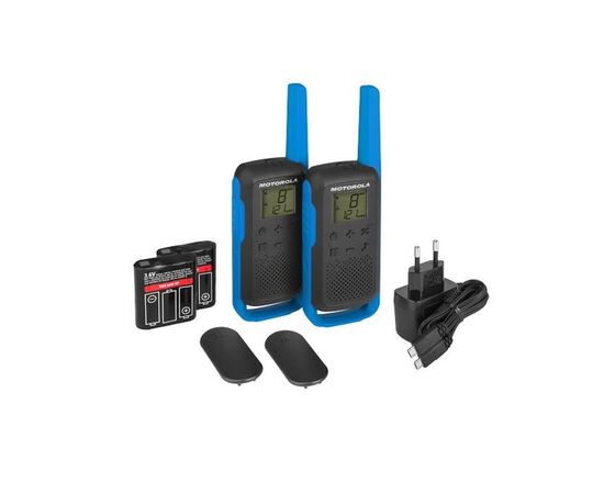 Рация Motorola TLKR T62 Синий Twin Pack 2шт