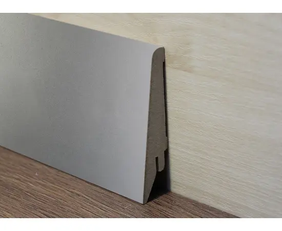 პლინტუსი Super Profil ПП1682 Aluminium 2800x21x81