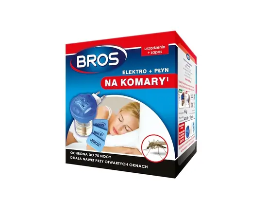 Жидкость против комаров и электрофумигатор BROS