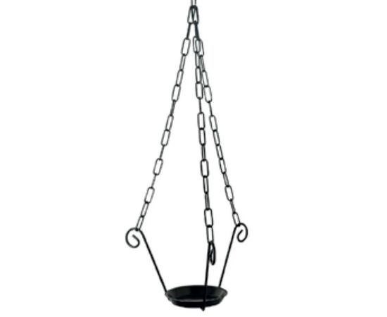Подвеска для цветов Metallurgica Buzzi Hanging pot holder with chain ø 22xh73 см