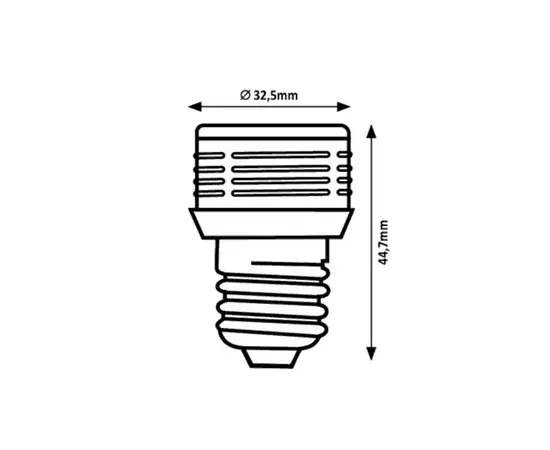 Lamp Rabalux LED E27 3W 3000K 79026