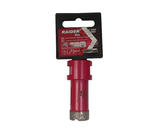 გვირგვინი ალმასის Raider Dry RD M14 20 მმ (157843)