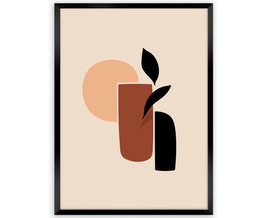 Picture in frame Styler Bronze Vase FP086 30X40 cm