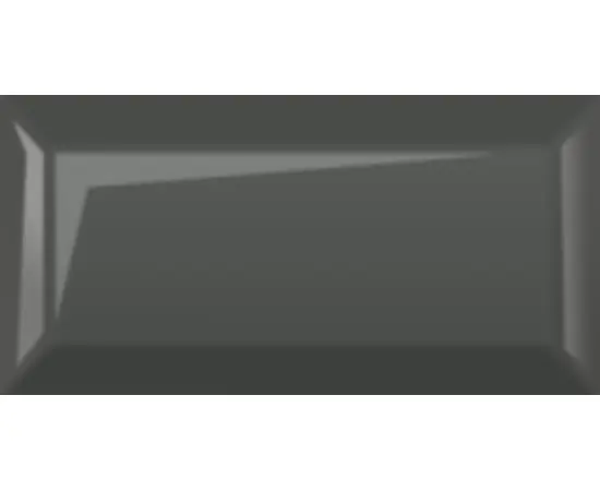 Тile Golden Tile Metrotiles dark grey 100x200 mm