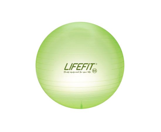 ტანვარჯიშის ბურთი მწვანე LIFEFIT 65 სმ.