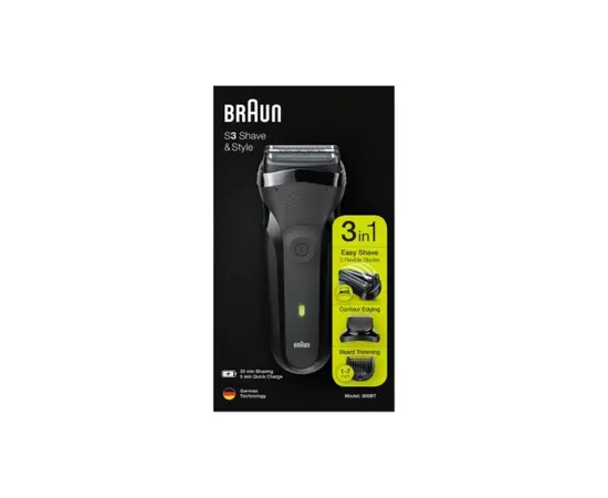 Electric shaver Braun 300BT BLK/BLK