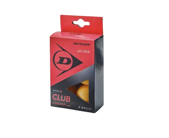 Table tennis balls DUNLOP CLUB CHAMP 40+ 6pcs