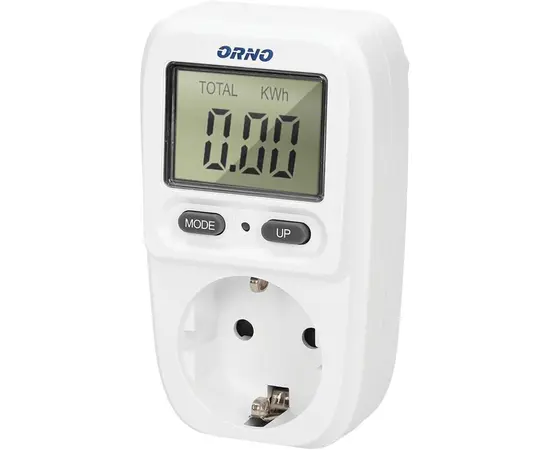 Electronic counter in the socket ORNO Schuko OR-WAT 419 GS