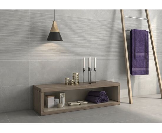 Tile Geotiles UT.RLV.CONC Gris 300x900