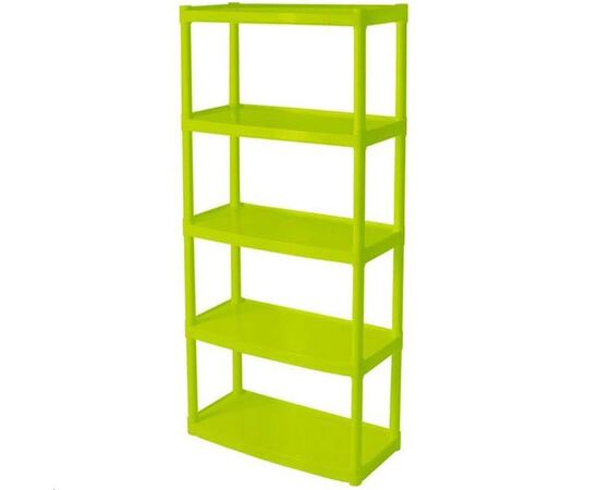 Universal shelving Aleana 122049 5 shelves olive 180x82x37 cm