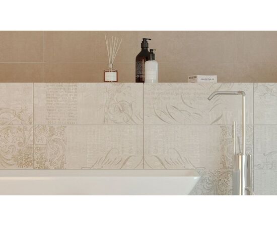 Декор Golden Tile Andersen story серый 20x50