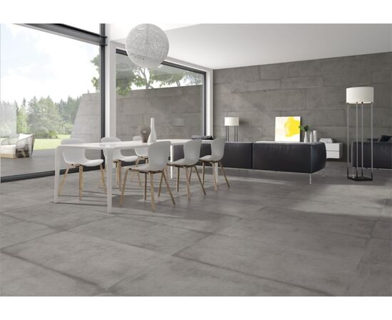 Керамогранит Ibero Materika Dark Grey REC-BIS 60x120 см