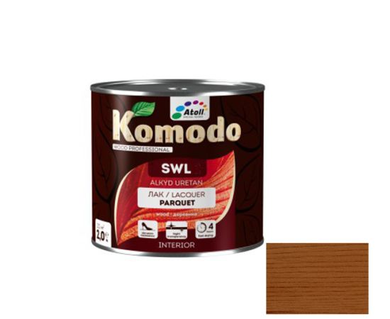 ლაქი Komodo Universal SWL-15 პალისანდრი 0.7 ლ.