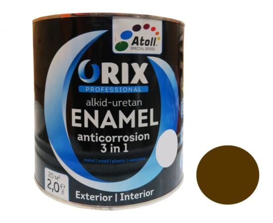 ემალი ORIX HAMMER 3-1ში(ანტიკოროზ)ყავისფერი 0,7 კგ