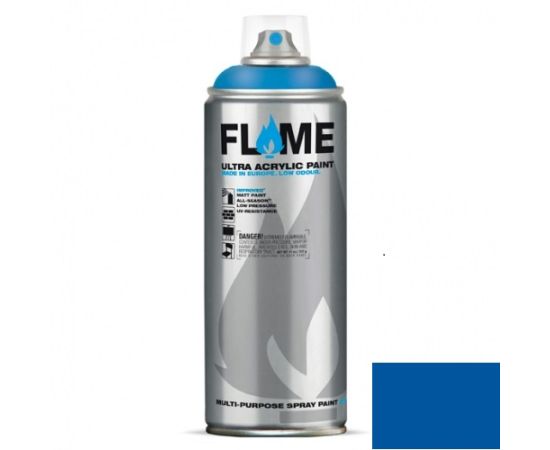 საღებავი-სპრეი FLAME FB512 ლურჯი 400 მლ
