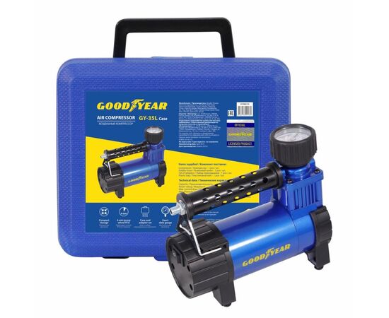 Воздушный компрессор Goodyear GY-35L/CASE 12V