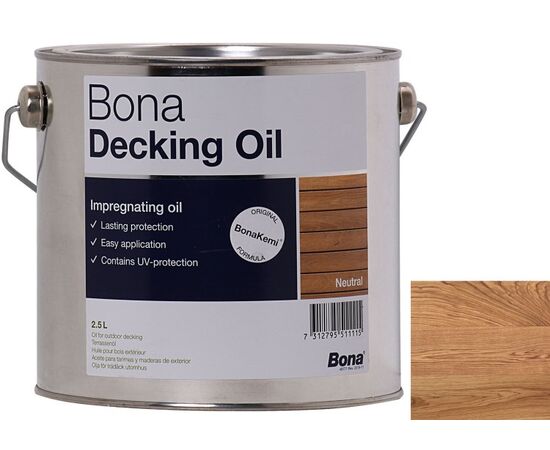 Bona decking oil Neutral 2.5 l