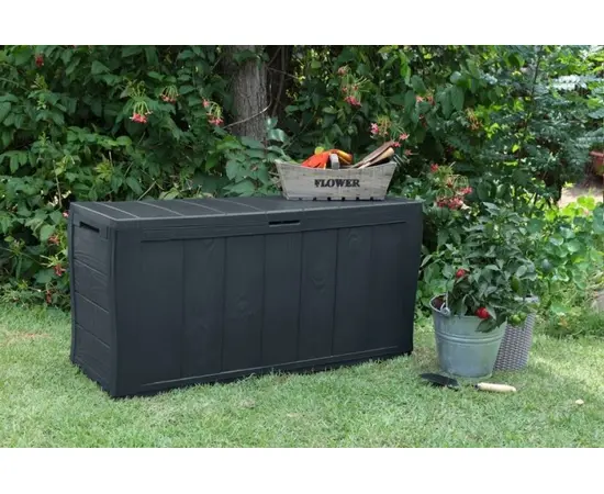 Garden box Keter Sherwood Storage Box 117x45x58 cm anthracite