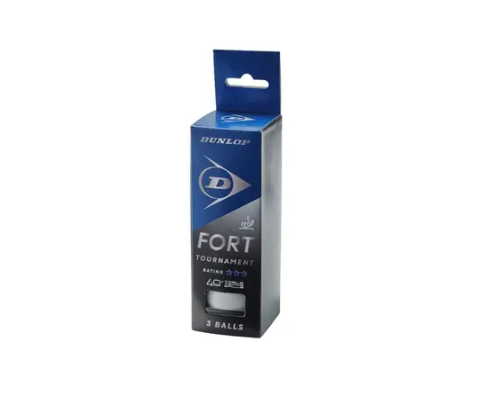 Мячи для настольного тенниса DUNLOP FORT 40+ 3шт