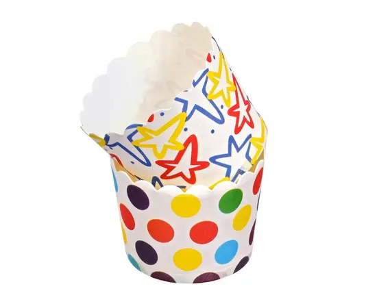 Paper dish for baking cupcakes Marmiton "Lux" 50x45 mm 24 pc