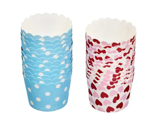 Paper dish for baking cupcakes Marmiton "Lux" 50x45 mm 24 pc