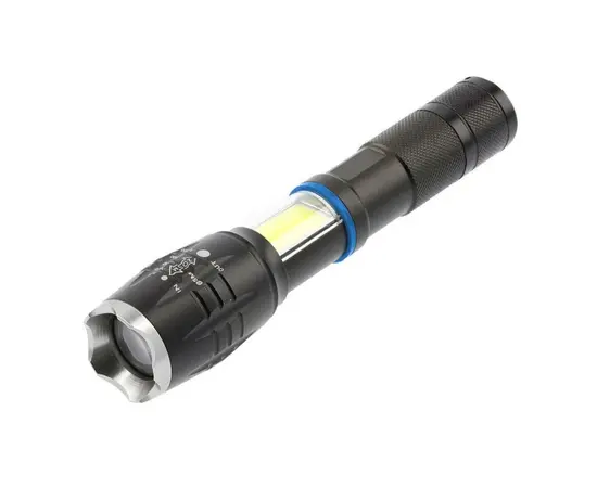 ფანარი GTV LED 1 AAA 8W 800lm 6400K 500m IP44 შავი