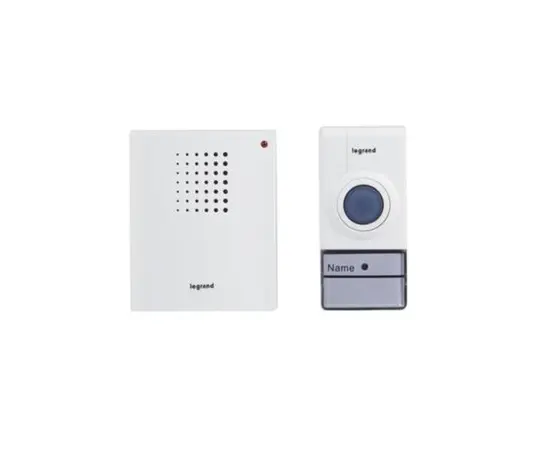 Звонок Legrand беспроводной 50м 32 мелодии белый IP20 94250