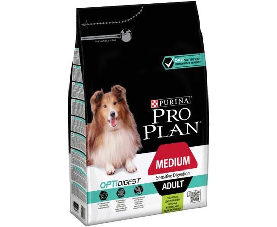 Сухой корм для собак Purina средней породы ягненок 4X3кг Pro plan