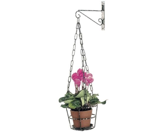Подвеска для цветов Metallurgica Buzzi Wrought Iron Girasole with chain Ø 22xh83