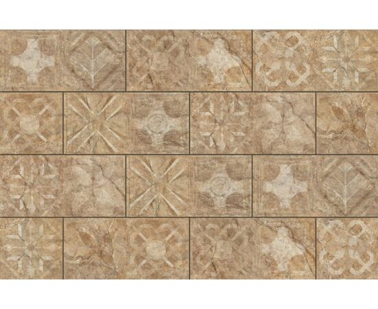 Керамогранит Cerrad Torstone Brown Decor 148x300x9 мм.