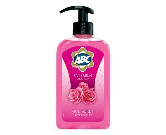 თხევადი საპონი ABC Rose 500 მლ