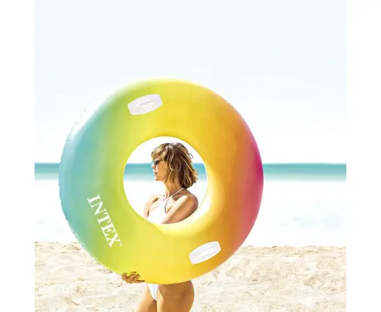 Inflatable ring Intex 58202EU RAINBOW OMBRE 122cm