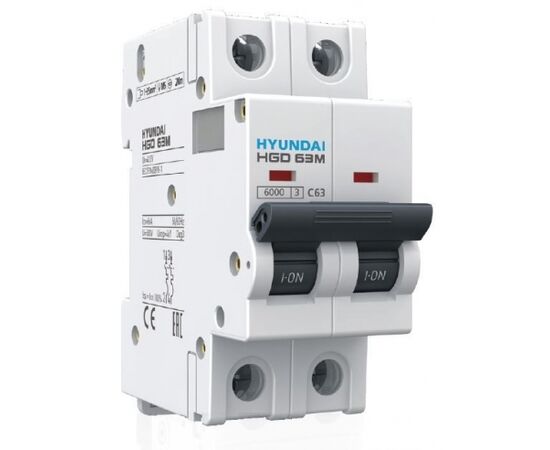 Дифференциальный автовыключатель HYUNDAI 2P(1P+N) 50A 30mA AC