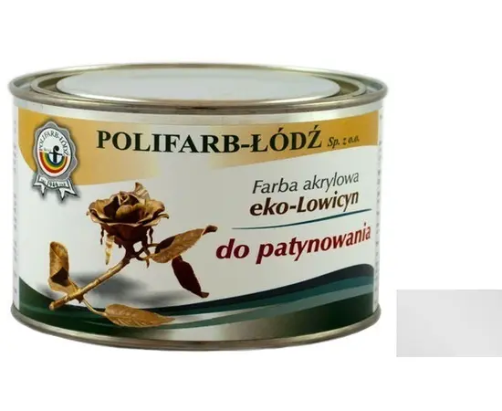 Paint Polifarb Lodz eko-Lowicyn 0.4 l silver