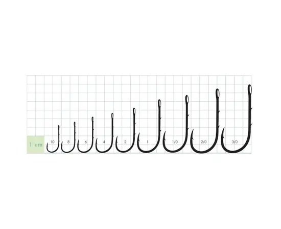 Hooks Gurza Sport S-59 2BH KE-3206-006 #6 10 pcs
